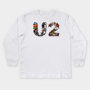 U2 Vintage Kids Long Sleeve T-Shirt